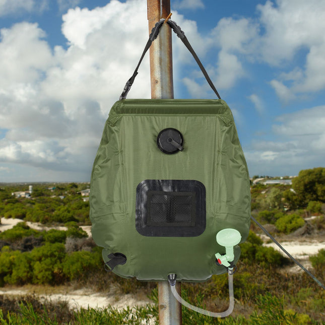 Solarbetriebene Campingdusche 20 Liter