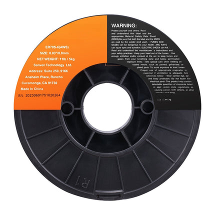 Solid MIG Welding Wire, ER70S-6 0.8mm 5kg