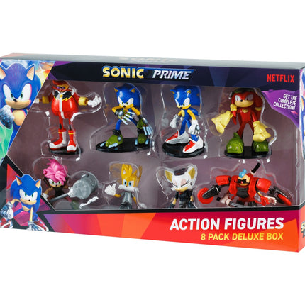 Sonic Gelenk-Actionfiguren 8er-Pack 7,5 cm