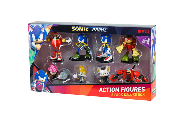 Sonic Gelenk-Actionfiguren 8er-Pack 7,5 cm