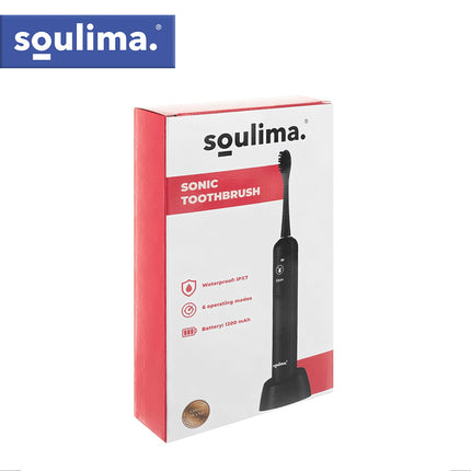 Schallzahnbürste, 90.000 U/min, 6 Bürstenköpfe