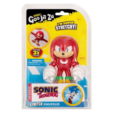 Sonic The Hedgehog Knuckles Actionfigur, dehnbares Spielzeug