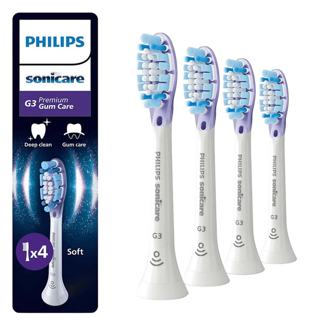 Sonicare Gum Care Bürstenköpfe, 4er-Pack, passend für alle Handstücke