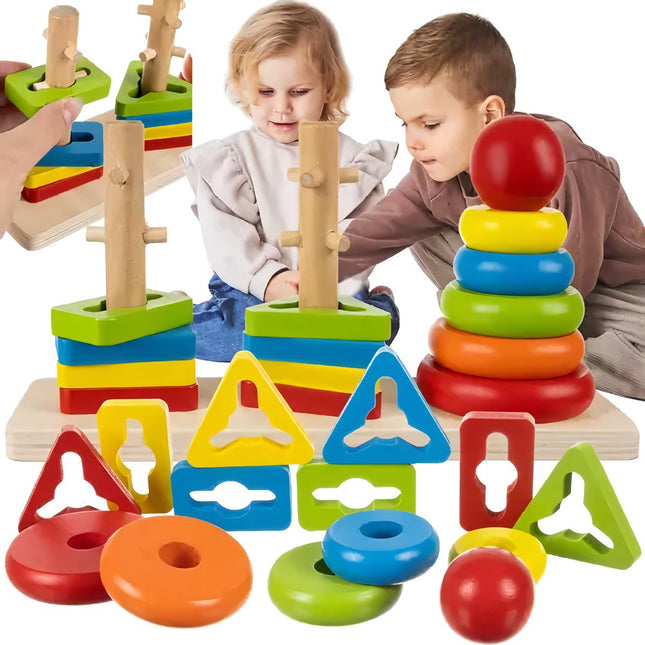 Sortierer - Holzpuzzle Kruzzel 19870 