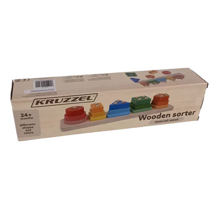 Sortierer - Holzpuzzle Kruzzel 22492 