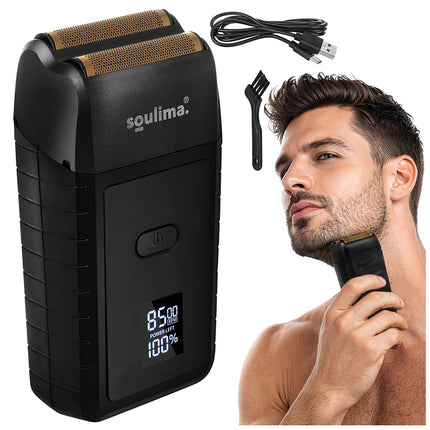 Soulima Bartrasierer mit LED-Anzeige