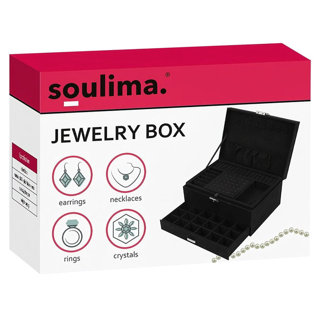 Soulima Schmuckschatulle/-etui 22262 