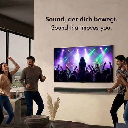 Soundbar-Wandhalterung für Sonos Arc & Arc Ultra, Schwarz