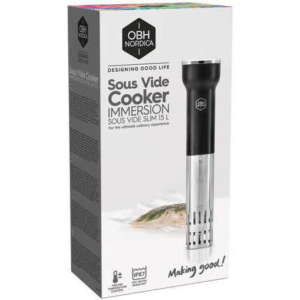 Sous Vide Immersion Sous Side Slim Sous Vide Garer 15 l, 800 W, 7970