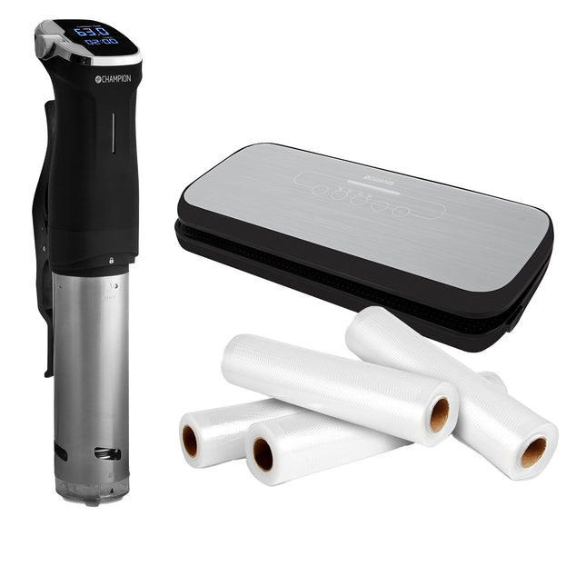 Sous vide package with vacuum packer Fresh & 4 rolls
