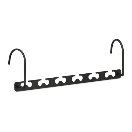 Platzsparbügel, 6 Stück, schwarz