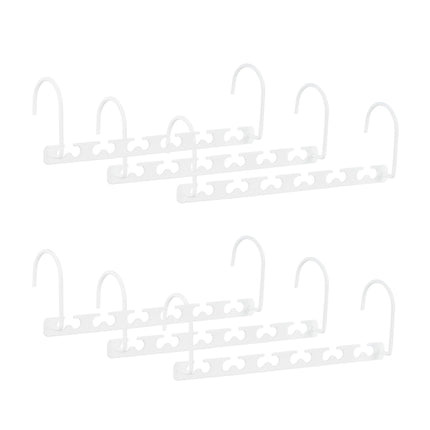 Cintres en métal gain de place - lot de 6