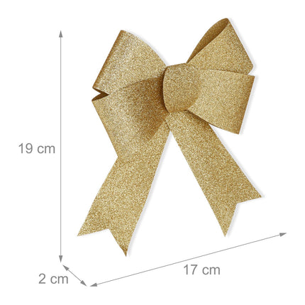 Sparkling bow in a set of 10