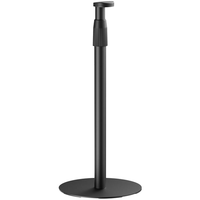 Podlahový stojan na reproduktor, nastavitelná výška 682-1068 mm, černá