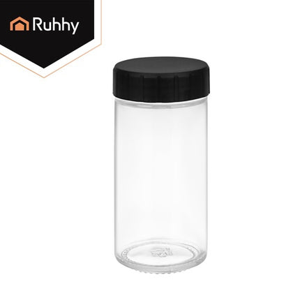 Spice Container Set with 20 Glass Jars & Rotating Rack