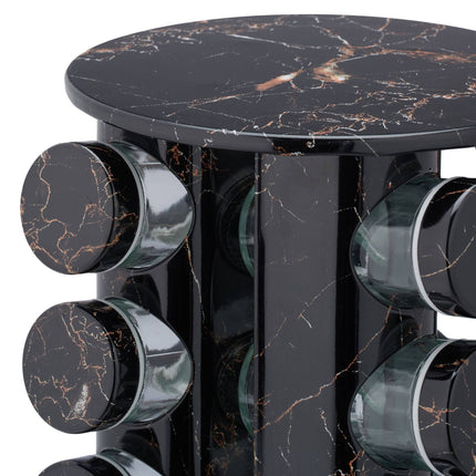 Spice carousel in marble look