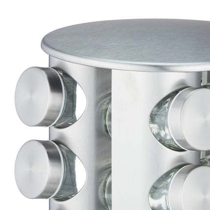 Spice carousel in stainless steel