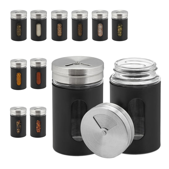 Spice jars set of 12