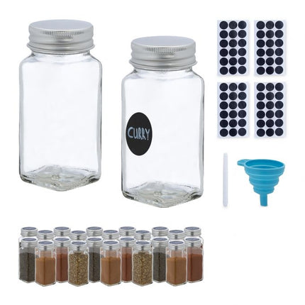 Spice jars set of 24
