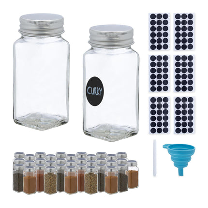 Spice jars set of 36