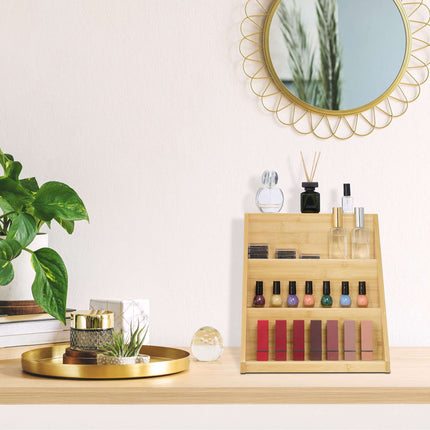 Spice rack in bamboo