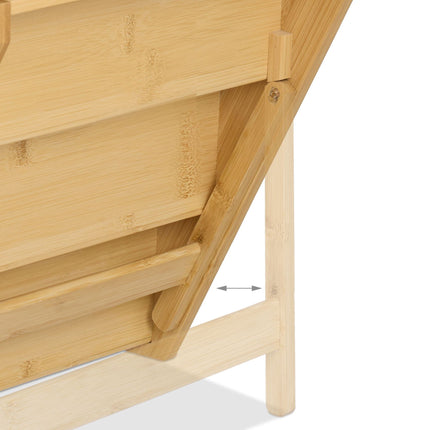 Spice rack in bamboo