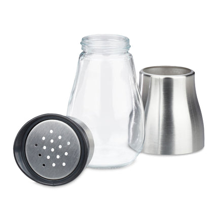 Spice rack with 12 glass jars