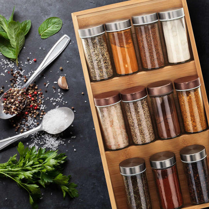 Spice shelf for the drawer