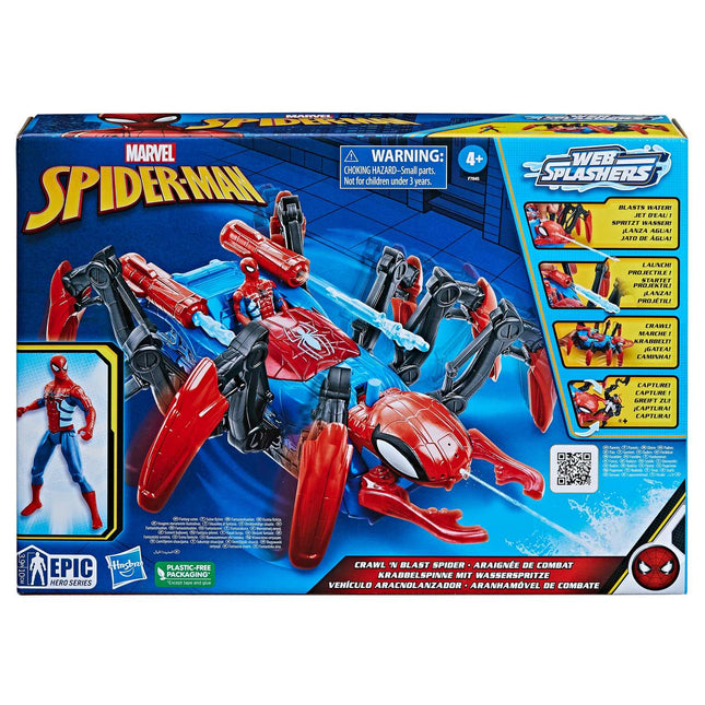 Spider-Man Spielset Krabbel- und Schleuder-Spinne