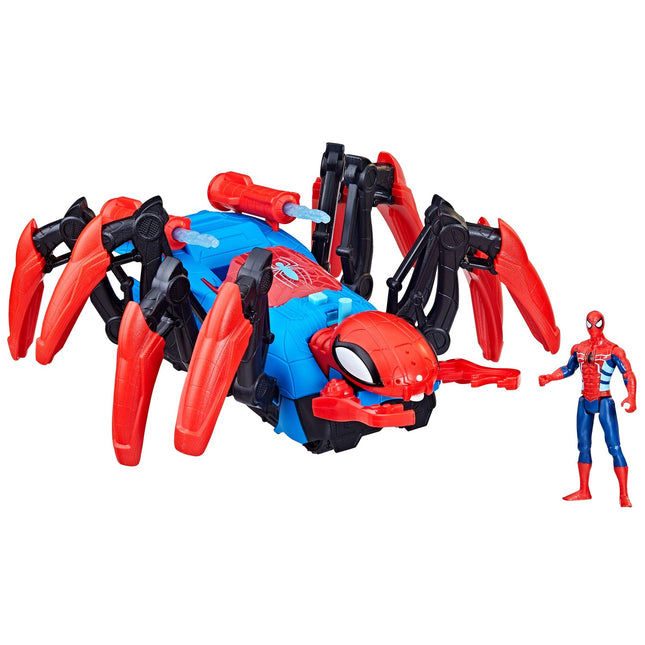 Spider-Man Spielset Krabbel- und Schleuder-Spinne