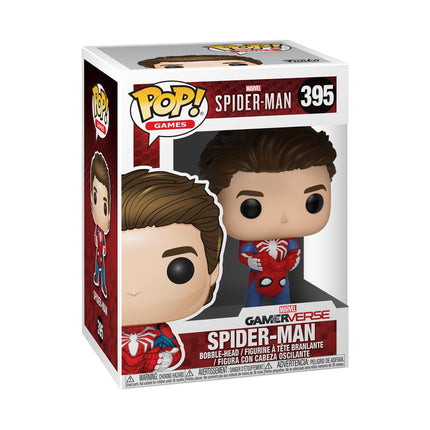 Spider-Man Unmasked Funko Pop! Vinyl Figure, 3.75 Inches Tall