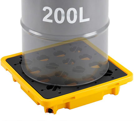 Spill Containment Pallet, 1 Drum, 43.2 L, 700 kg
