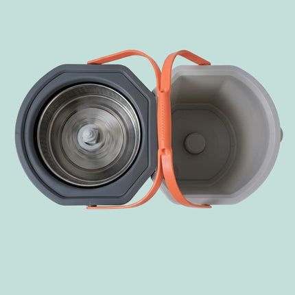 Spin Mop Set with Bucket, 2 Compartments, 7.5L Capacity