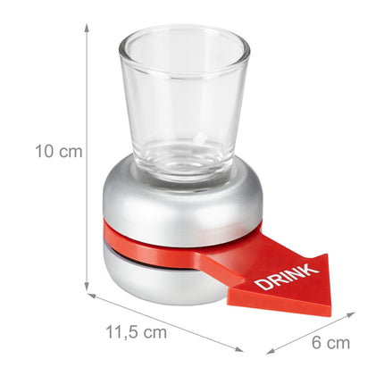 Trinkspiel „Spin the Shot“