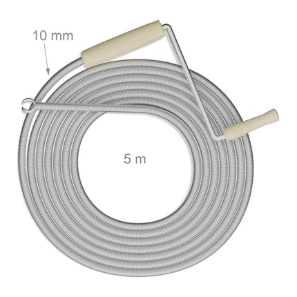 Manivelle et griffe en spirale pour le nettoyage des tuyaux