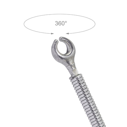 Manivelle et griffe en spirale pour le nettoyage des tuyaux
