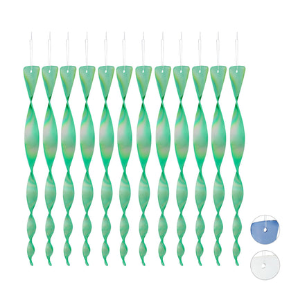Spirals for bird repellents, 12 pcs
