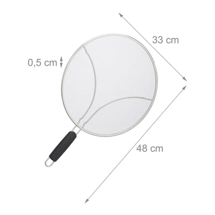 Protection anti-éclaboussures pour ustensiles de cuisine 33 cm