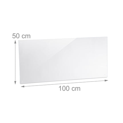 Protection anti-éclaboussures pour cuisine 100 cm