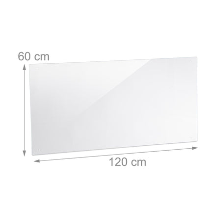 Splash guard for kitchen 120 cm