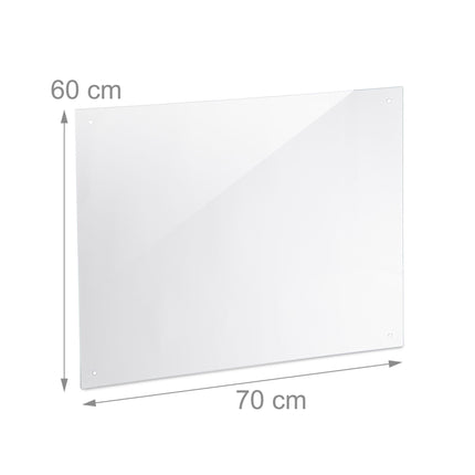 Splash guard for kitchen 70 cm