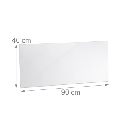 Protection anti-éclaboussures pour cuisine 90 cm