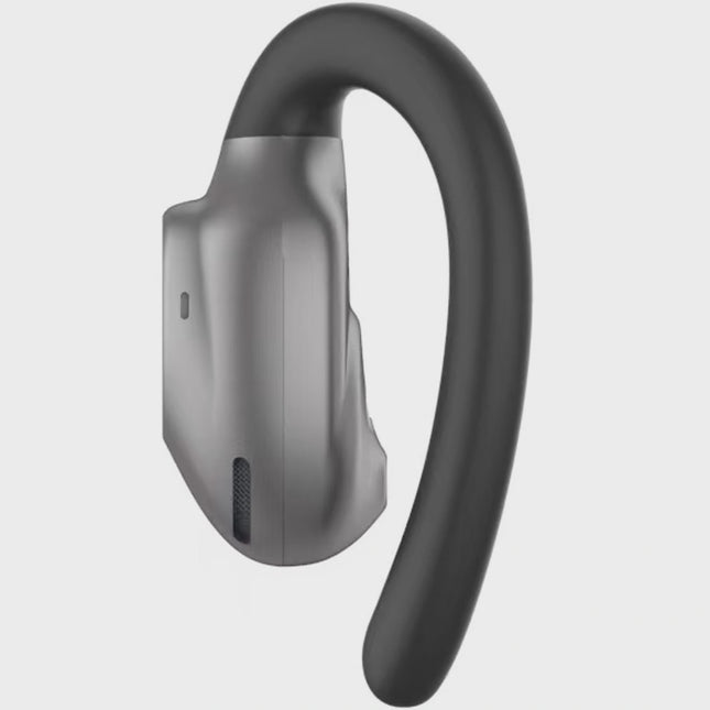 Sport Open-Ear Wireless Kopfhörer mit ENC, Schwarz