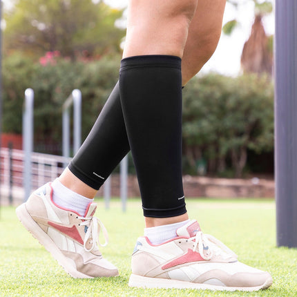 Sport-Kompressions-Wadenmanschetten Slexxers InnovaGoods 2 Einheiten - L