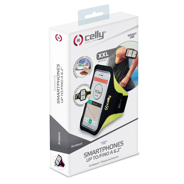 Sportovní náramek XXL max 6.2" žlutá