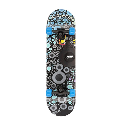 Skateboard "Spot", strapazierfähiges Deck, leichtgängige Rollen