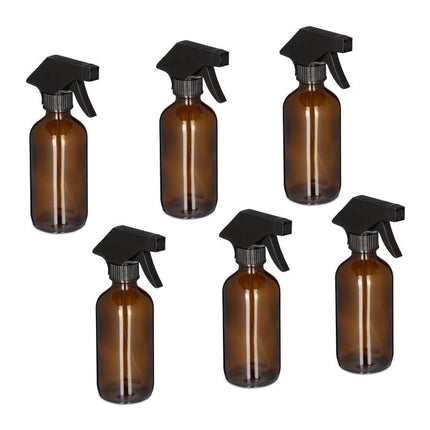 Spray bottle Glass 230 ml Set of 6