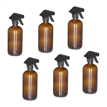 Spray bottle Glass 500 ml Set of 6