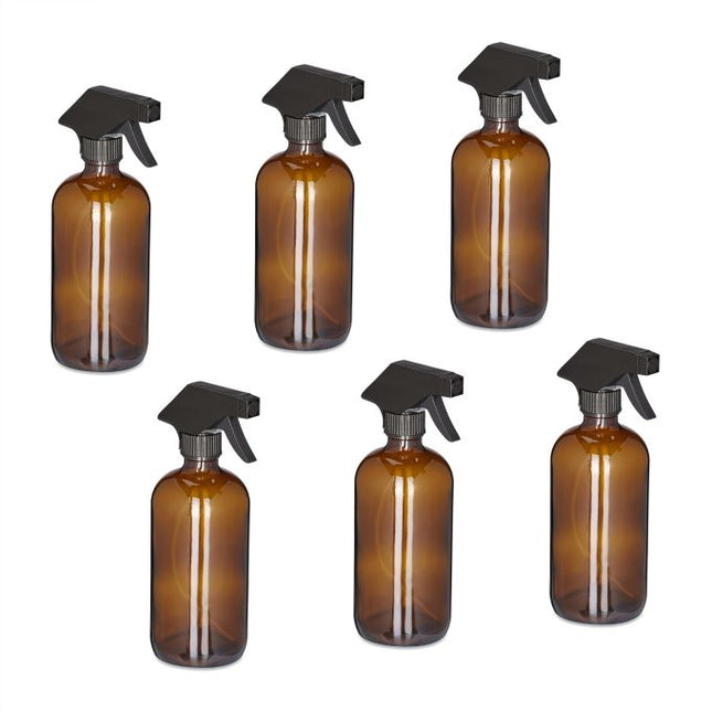 Skleněný rozprašovač 500 ml, sada 6 ks