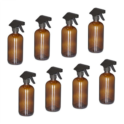 Spray bottle Glass 500 ml Set of 8